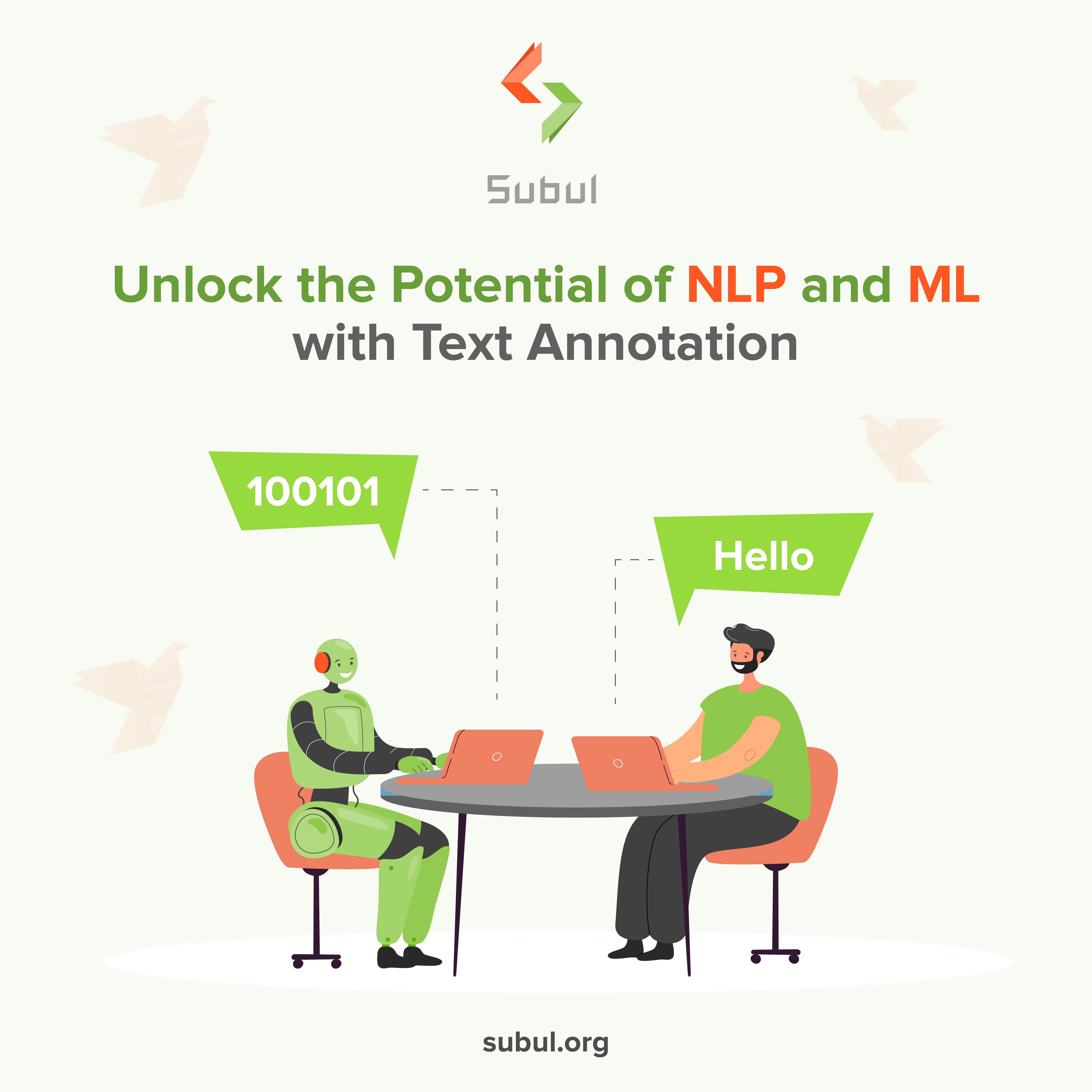 Text Annotation Services for NLP in Machine Learning: Enabling Language Understanding with Subul's Expert Solutions