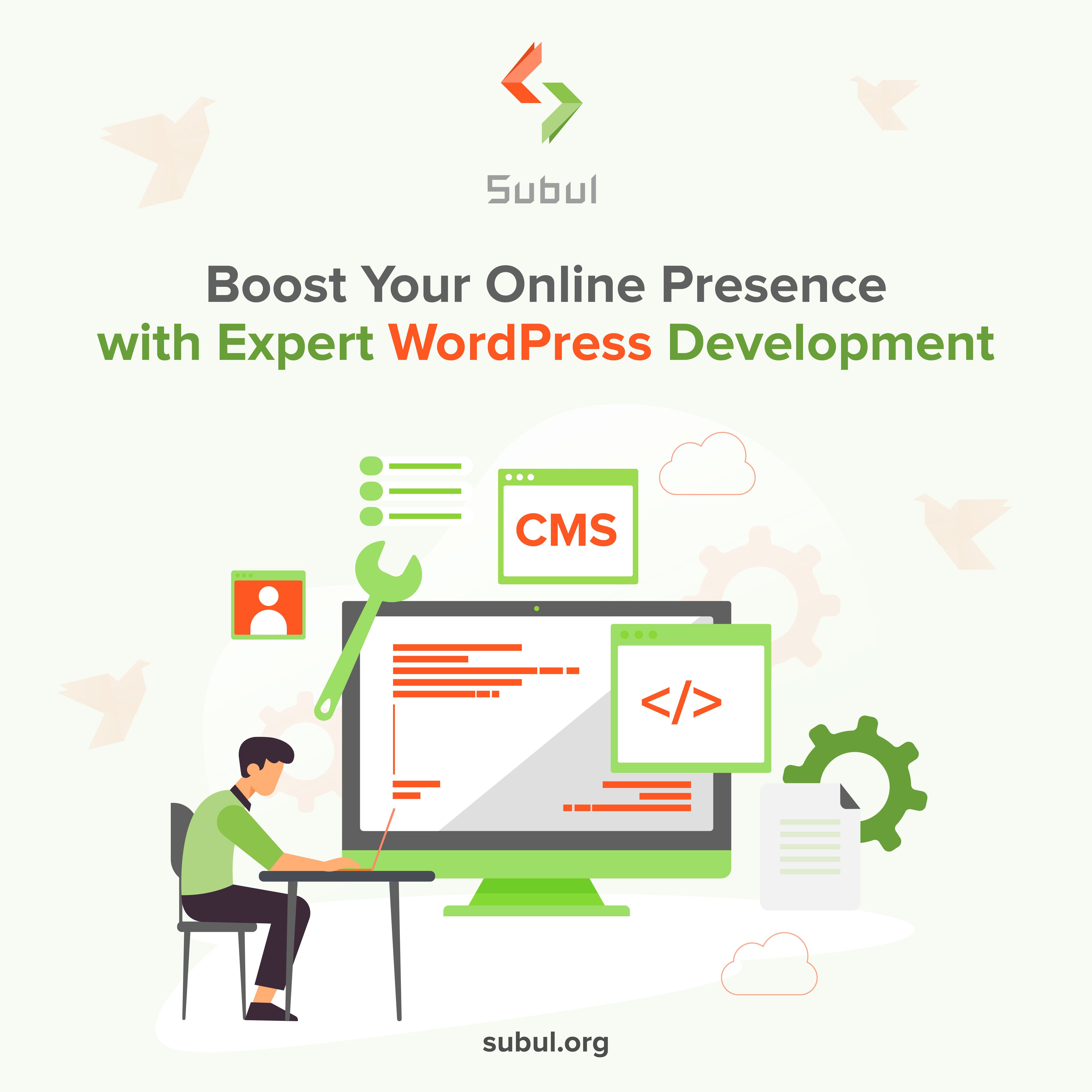 Expert WordPress Development Agency | Subul Impact Outsourcing